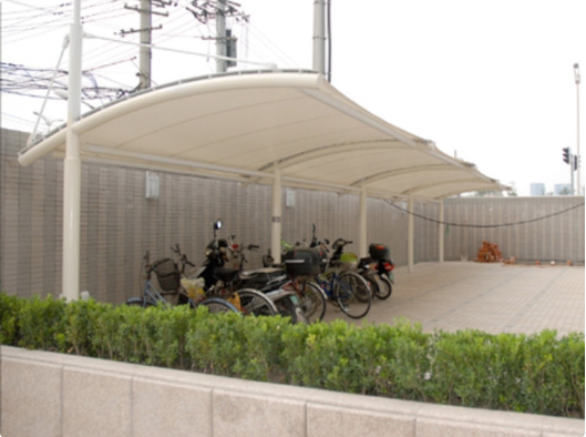武汉市膜结构车棚污水池加盖 - 厂家