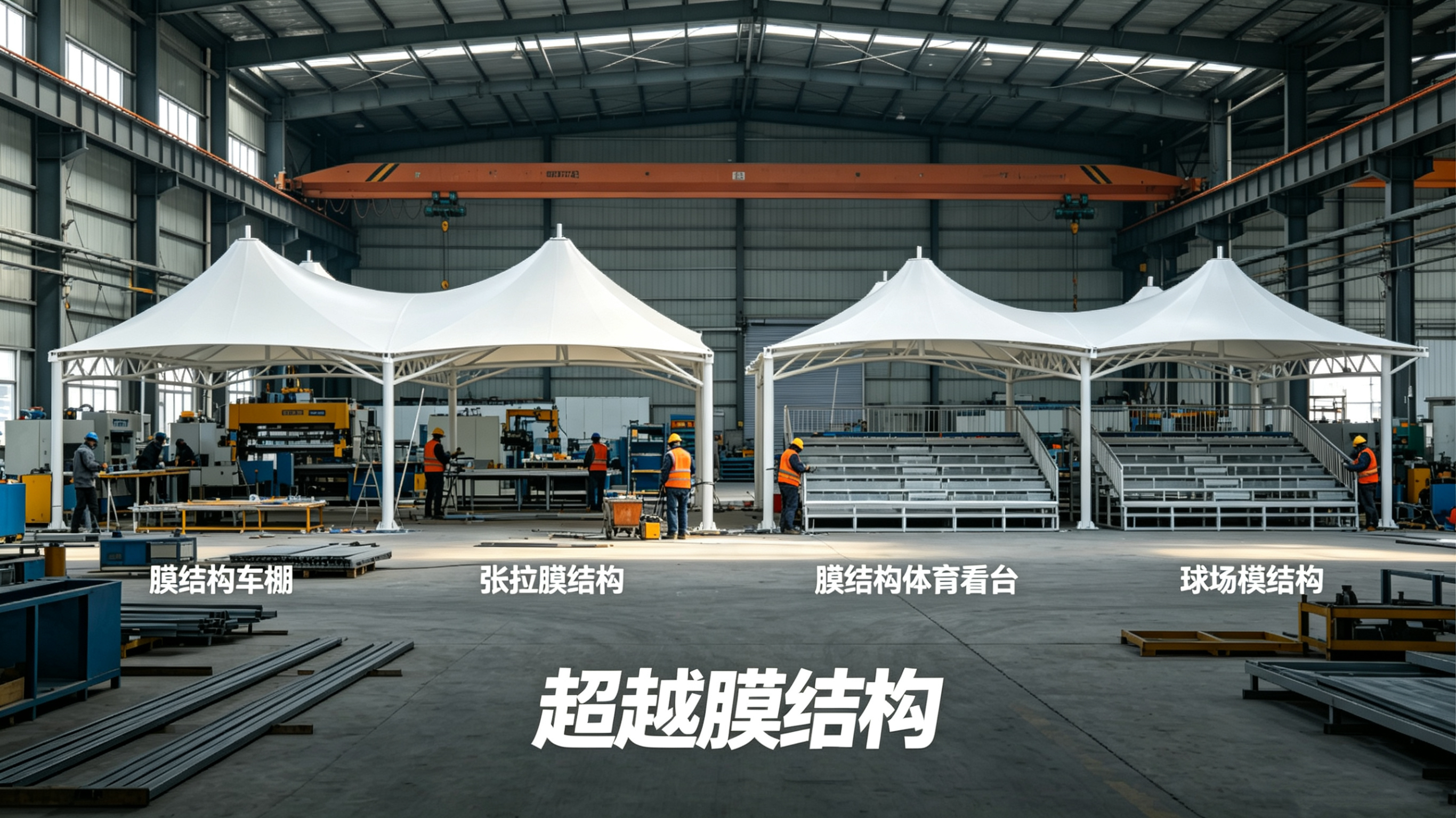 武汉市膜结构工程膜结构体育看台 - 排名